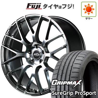 【新品国産車用5穴114.3】 夏タイヤ ホイール4本セット 215/40R18 グリップマックス シュアグリップ PRO SPORT BSW（限定） MID WHEELS MID EXCLUSIVE 028F 7J 18インチ(送料無料)