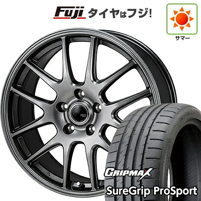 【新品国産車用5穴114.3】 夏タイヤ ホイール4本セット 215/40R18 グリップマックス シュアグリップ PRO SPORT BSW（限定） モンツァ ZACK JP-205 7.5J 18インチ(送料無料)