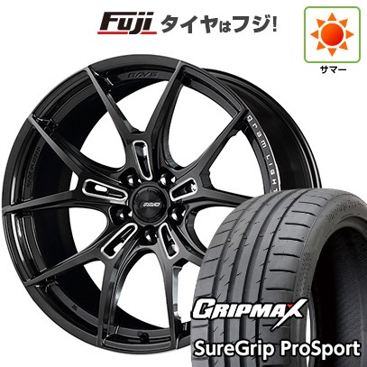 【新品国産車用5穴114.3】 夏タイヤ ホイール4本セット 215/45R18 グリップマックス シュアグリップ PRO SPORT BSW(限定) RAYS レイズ グラムライツ 57FXZ 7.5J 18インチ(送料無料)|フジ スペシャルセレクション