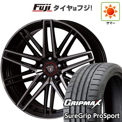 【新品国産車用5穴114.3】 夏タイヤ ホイール4本セット 255/45R20 グリップマックス シュアグリップ PRO SPORT BSW（限定） クリムソン クラブリネア カッサーノ FF 8.5J 20インチ(送料無料)｜フジ スペシャルセレクション