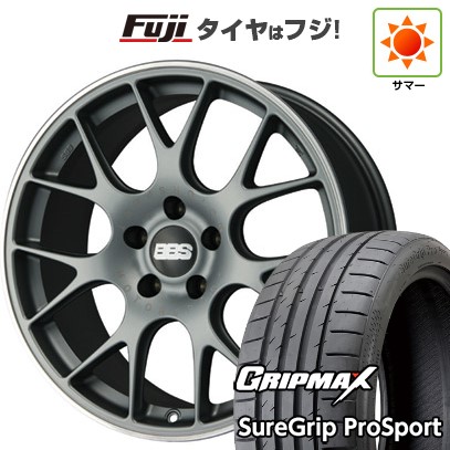 【新品】レクサスNX 2021/11- 夏タイヤ ホイール4本セット 235/50R20 グリップマックス シュアグリップ PRO SPORT BSW（限定） BBS GERMANY CH-R サテンチタニウム 20インチ(送料無料)