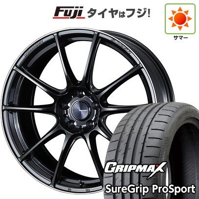 【新品国産車用5穴114.3】 夏タイヤ ホイール4本セット 245/40R20 グリップマックス シュアグリップ PRO SPORT BSW（限定） WEDS ウェッズスポーツ SA-25R 8.5J 20インチ(送料無料)