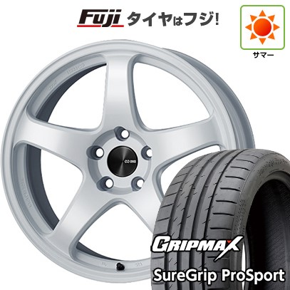 【新品国産車用5穴100】 夏タイヤ ホイール4本セット 225/35R19 グリップマックス シュアグリップ PRO SPORT BSW(限定) ENKEI エンケイ PerformanceLine PF05 8J 19インチ(送料無料)|フジ スペシャルセレクション