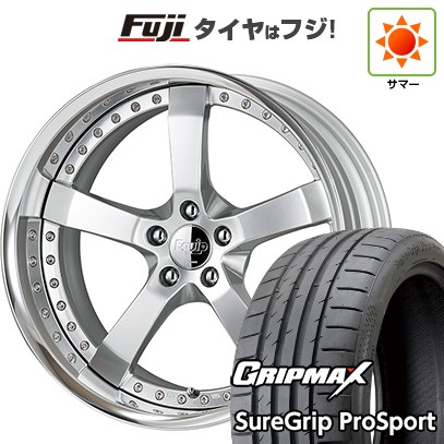 【新品国産車用5穴114.3】 夏タイヤ ホイール4本セット 245/40R19 グリップマックス シュアグリップ PRO SPORT BSW(限定) WORK ワーク エクイップ E05 8.5J 19インチ(送料無料)|フジ スペシャルセレクション