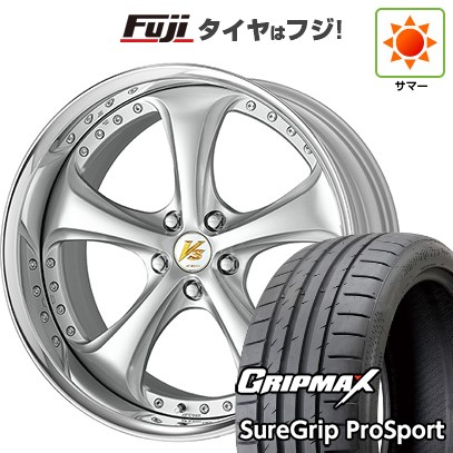 【新品国産車用5穴114.3】 夏タイヤ ホイール4本セット 225/40R19 グリップマックス シュアグリップ PRO SPORT BSW（限定） WORK ワーク VS VS-KF# 8J 19インチ(送料無料)
