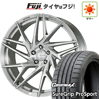 【新品国産車用5穴114.3】 夏タイヤ ホイール4本セット 245/40R21 グリップマックス シュアグリップ PRO SPORT BSW（限定2024年製） WORK ワーク グノーシスIS 105【限定】 9J 21インチ(送料無料)