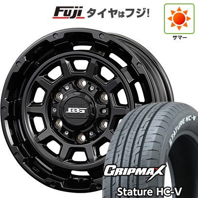 【新品】ハイエース200系 夏タイヤ ホイール4本セット 195/80R15 107/105Q グリップマックス スタチャー HC-V RWL（限定） コーセイ ボトムガルシア ディグレ 6J 15インチ(送料無料)｜フジ スペシャルセレクション
