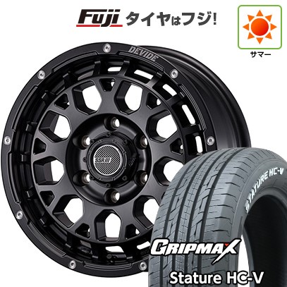 【新品】キャラバン 夏タイヤ ホイール4本セット 215/65R16 109/107S グリップマックス スタチャー HC-V RWL（限定） SSR ディバイド G：M 6.5J 16インチ(送料無料)