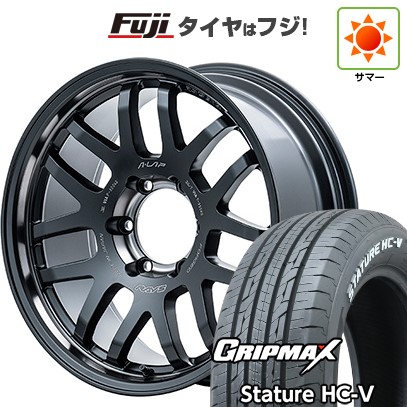 【新品】ハイエース200系 夏タイヤ ホイール4本セット 225/50R18 107/105T グリップマックス スタチャー HC-V RWL（限定） RAYS レイズ A LAP-07X 2324 LIMITED EDITION 8J 18インチ(送料無料)｜フジ スペシャルセレクション