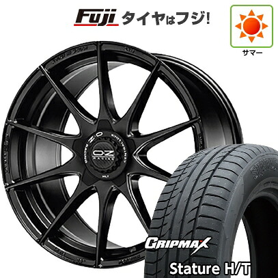 【新品国産車用5穴114.3】 夏タイヤ ホイール4本セット 225/60R18 グリップマックス スタチャー H/T BSW（限定） OZ フォーミュラHLT 8J 18インチ(送料無料)
