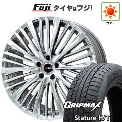 【新品国産車用5穴114.3】 夏タイヤ ホイール4本セット 225/60R18 グリップマックス スタチャー H/T BSW（限定） プレミックス MER-X 7J 18インチ(送料無料)