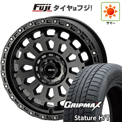 【新品国産車用5穴114.3】 夏タイヤ ホイール4本セット 225/60R18 グリップマックス スタチャー H/T BSW（限定） フォーバイフォーエンジニア エアージー ヴァルカン 8J 18インチ(送料無料)｜フジ スペシャルセレクション