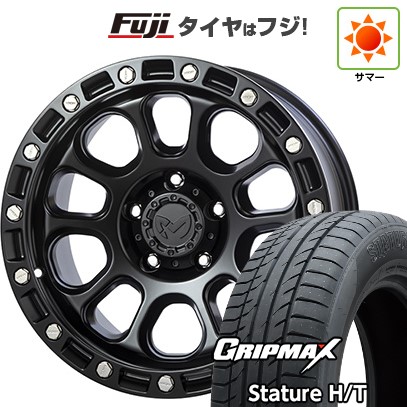 【新品国産車用5穴114.3】 夏タイヤ ホイール4本セット 225/65R17 グリップマックス スタチャー H/T BSW（限定） トライスター MKW M204 JP Spec 8J 17インチ(送料無料)｜フジ スペシャルセレクション