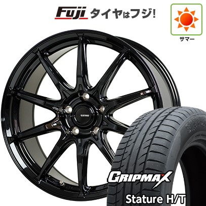 【新品国産車用5穴114.3】 夏タイヤ ホイール4本セット 225/60R18 グリップマックス スタチャー H/T BSW（限定） ホットスタッフ ジースピード G-05 7J 18インチ(送料無料)
