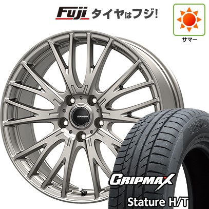 【新品国産車用5穴114.3】 夏タイヤ ホイール4本セット 225/60R18 グリップマックス スタチャー H/T BSW(限定) コーセイ クレイシズ SE48 8J 18インチ(送料無料)|フジ スペシャルセレクション
