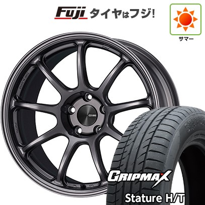 【新品国産車用5穴114.3】 夏タイヤ ホイール4本セット 235/50R18 グリップマックス スタチャー H/T BSW（限定） ENKEI エンケイ PerformanceLine PF09 8J 18インチ(送料無料) 104,500円