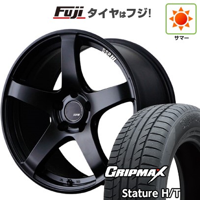 【新品国産車用5穴114.3】 夏タイヤ ホイール4本セット 225/65R17 グリップマックス スタチャー H/T BSW(限定) SSR GT GTV01 7J 17インチ(送料無料)|フジ スペシャルセレクション