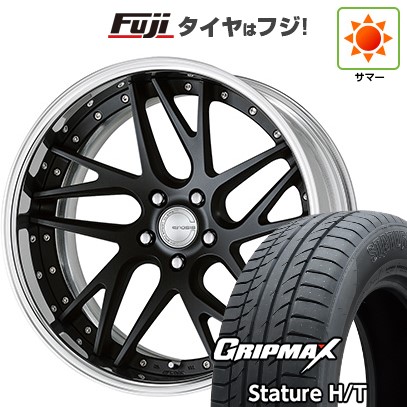 【新品国産車用5穴114.3】 夏タイヤ ホイール4本セット 235/55R19 グリップマックス スタチャー H/T BSW（限定） WORK ワーク グノーシスCV CVX 8J 19インチ(送料無料) 155,650円