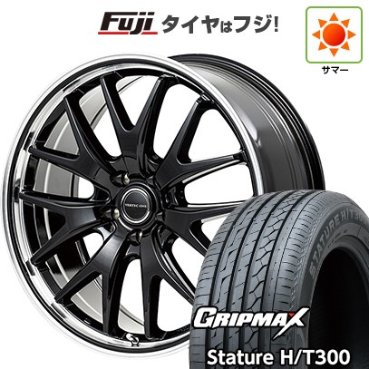 【新品国産車用5穴114.3】 夏タイヤ ホイール4本セット 225/55R18 グリップマックス スタチャー H/T300 BSW（限定） MID WHEELS エグゼ7 7J 18インチ(送料無料)｜フジ スペシャルセレクション