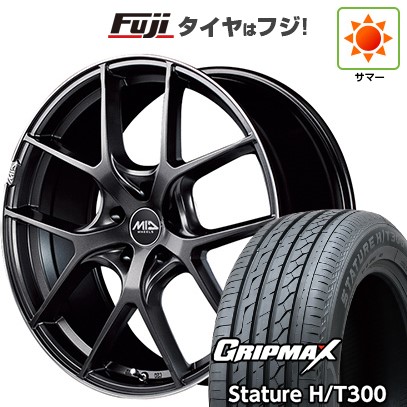 【新品国産車用5穴114.3】 夏タイヤ ホイール4本セット 225/55R19 グリップマックス スタチャー H/T300 BSW(限定2024年製) MID WHEELS MID EXCLUSIVE 025F 8J 19インチ(送料無料)