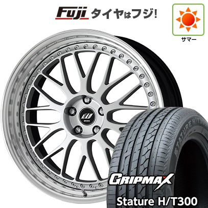 【新品国産車用5穴114.3】 夏タイヤ ホイール4本セット 225/55R19 グリップマックス スタチャー H/T300 BSW(限定2024年製) WORK ワーク ジスタンス W10M 8J 19インチ(送料無料)