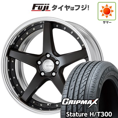 【新品国産車用5穴114.3】 夏タイヤ ホイール4本セット 225/55R19 グリップマックス スタチャー H/T300 BSW(限定2024年製) WORK ワーク グノーシスCV CVF 8J 19インチ(送料無料)