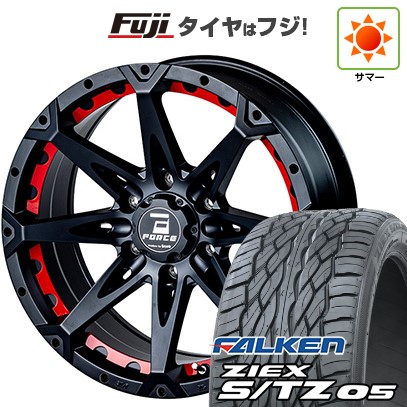 【新品】プラド/ハイラックス 夏タイヤ ホイール4本セット 265/60R18 ファルケン ジークス S/TZ 05 フォース デナリ 8J 18インチ(送料無料)