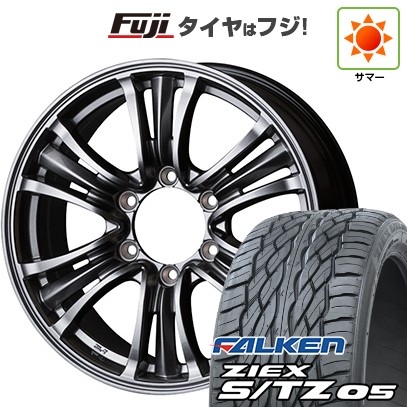 【新品】プラド/ハイラックス 夏タイヤ ホイール4本セット 265/60R18 ファルケン ジークス S/TZ 05 トピー バザルト-X タイプ2 7.5J 18インチ(送料無料)