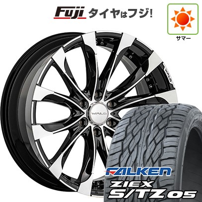 【新品国産車用6穴139.7】 夏タイヤ ホイール4本セット 285/45R22 ファルケン ジークス S/TZ 05 WALD ヴァルド ジャレット J11-C 1/6 9.5J 22インチ(送料無料)