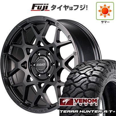 【新品】ランクル250 夏タイヤ ホイール4本セット 265/60R20 ヴェノムパワー テラハンターR/T+ BSW(限定) RAYS レイズ デイトナ M8 BLACK EDITION 9J 20インチ(送料無料)|フジ スペシャルセレクション