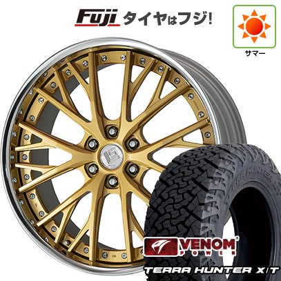 【新品国産車用6穴139.7】 夏タイヤ ホイール4本セット 285/45R22 ヴェノムパワー テラハンターX/T BSW(限定) WORK ワーク LS バサラ SUV 9.5J 22インチ(送料無料)｜フジ スペシャルセレクション