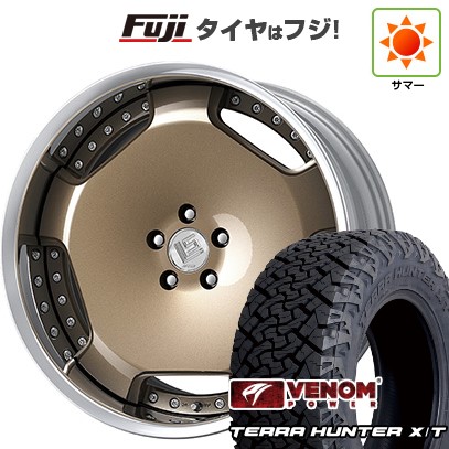 【新品】ランクル250/ランクル300 夏タイヤ ホイール4本セット 285/45R22 ヴェノムパワー テラハンターX/T BSW(限定) WORK ワーク LS アダマス 10J 22インチ(送料無料)