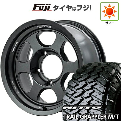 【新品】ランクル70(GDJ76W) 夏タイヤ ホイール4本セット 285/75R16 ニットー トレイルグラップラー M/T RAYS レイズ ボルクレーシング TE37XT LTD 8J 16インチ(送料無料)｜フジ スペシャルセレクション