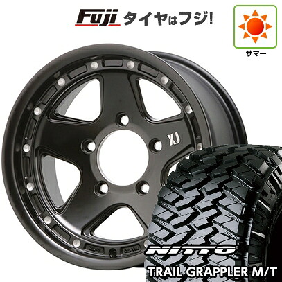 【新品】ランクル70(GDJ76W) 夏タイヤ ホイール4本セット 285/75R16 ニットー トレイルグラップラー M/T MLJ エクストリームJ XJ05 8J 16インチ(送料無料)｜フジ スペシャルセレクション