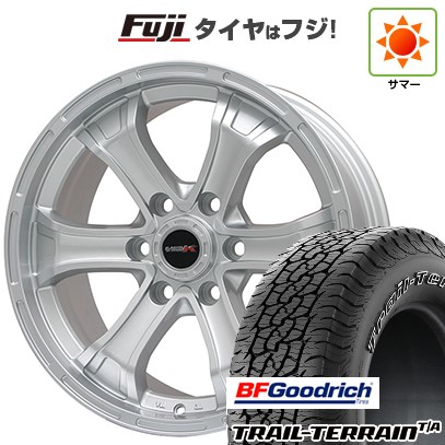 【新品】ランクル300 夏タイヤ ホイール4本セット 275/65R18 BFグッドリッチ トレールテレーンT/A ORWL ビッグウエイ B-MUD K(シルバー) トヨタ車専用 8J 18インチ(送料無料)