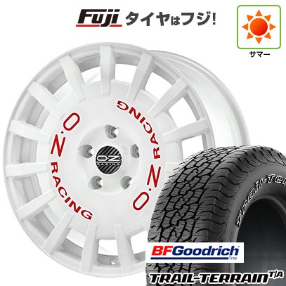 【新品国産車用5穴114.3】 夏タイヤ ホイール4本セット 225/65R17 BFグッドリッチ トレールテレーンT/A ORWL OZ ラリーレーシング 7J 17インチ(送料無料)｜フジ スペシャルセレクション