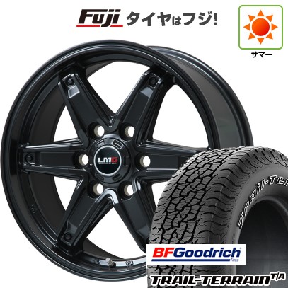 【新品】ランクル300 夏タイヤ ホイール4本セット 275/65R18 BFグッドリッチ トレールテレーンT/A ORWL レアマイスター LMG エトナ(マットブラック) トヨタ・レクサス車専用 7.5J 18インチ(送料無料)｜フジ スペシャルセレクション