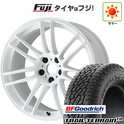 【新品国産車用5穴114.3】 夏タイヤ ホイール4本セット 225/65R17 BFグッドリッチ トレールテレーンT/A ORWL WORK ワーク エモーション ZR7 7J 17インチ(送料無料)|フジ スペシャルセレクション