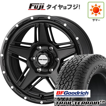 【新品国産車用6穴139.7】 夏タイヤ ホイール4本セット 275/65R18 BFグッドリッチ トレールテレーンT/A ORWL WEDS ウェッズアドベンチャー マッドヴァンス 07 8J 18インチ(送料無料)|フジ スペシャルセレクション
