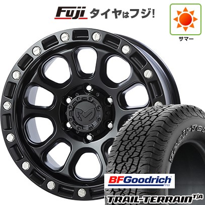 【新品】プラド/ハイラックス 夏タイヤ ホイール4本セット 265/65R17 BFグッドリッチ トレールテレーンT/A ORWL トライスター MKW M204 US Spec 9J 17インチ(送料無料)|フジ スペシャルセレクション