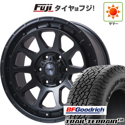 【新品国産車用6穴139.7】 夏タイヤ ホイール4本セット 285/60R18 BFグッドリッチ トレールテレーンT/A RBL レアマイスター LMG DIEZ マットブラック 18インチ(送料無料)