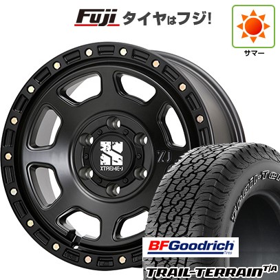 【新品】プラド/ハイラックス 夏タイヤ ホイール4本セット 265/65R17 BFグッドリッチ トレールテレーンT/A ORWL MLJ エクストリームJ XJ07 8J 17インチ(送料無料)