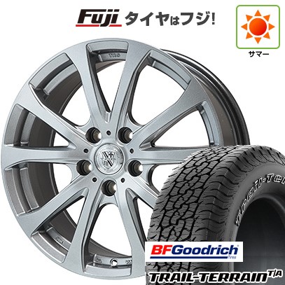 【新品国産車用5穴114.3】 夏タイヤ ホイール4本セット 225/65R17 BFグッドリッチ トレールテレーンT/A ORWL ビッグウエイ TRG-バーンII 7J 17インチ(送料無料)