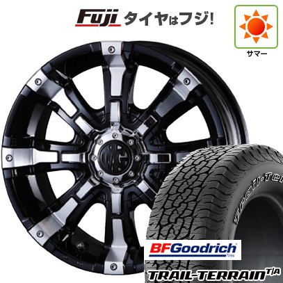 【新品】プラド/ハイラックス 夏タイヤ ホイール4本セット 265/65R17 BFグッドリッチ トレールテレーンT/A ORWL クリムソン マーテルギア(MG) ビースト 8J 17インチ(送料無料)|フジ スペシャルセレクション