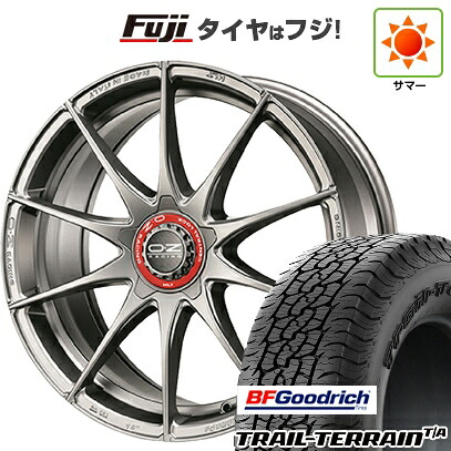 【新品国産車用5穴114.3】 夏タイヤ ホイール4本セット 225/60R18 BFグッドリッチ トレールテレーンT/A RBL OZ フォーミュラHLT 7.5J 18インチ(送料無料) 195,200円
