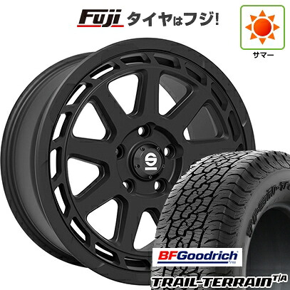 【新品国産車用5穴100】 夏タイヤ ホイール4本セット 225/55R18 BFグッドリッチ トレールテレーンT/A RBL OZ SPARCO グラベル 8J 18インチ(送料無料)|フジ スペシャルセレクション