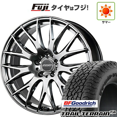 【新品国産車用5穴114.3】 夏タイヤ ホイール4本セット 225/55R18 BFグッドリッチ トレールテレーンT/A RBL RAYS レイズ ホムラ 2X9Plus 8J 18インチ(送料無料)|フジ スペシャルセレクション