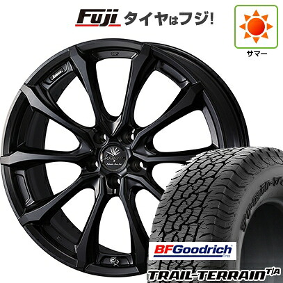 【新品国産車用5穴114.3】 夏タイヤ ホイール4本セット 225/60R18 BFグッドリッチ トレールテレーンT/A RBL WEDS ウェッズ クレンツェ ヴェルサム 030EVO 7.5J 18インチ(送料無料)|フジ スペシャルセレクション