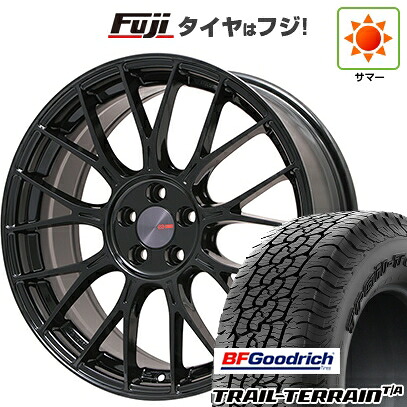 【新品国産車用5穴114.3】 夏タイヤ ホイール4本セット 225/55R18 BFグッドリッチ トレールテレーンT/A RBL ENKEI エンケイ PerformanceLine PFM1 フジオリジナルカラー 8J 18インチ(送料無料)|フジ スペシャルセレクション