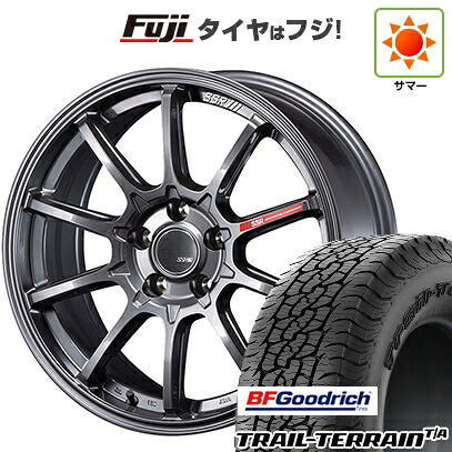 【新品国産車用5穴114.3】 夏タイヤ ホイール4本セット 225/55R18 BFグッドリッチ トレールテレーンT/A RBL SSR GT GTV05 8J 18インチ(送料無料)|フジ スペシャルセレクション